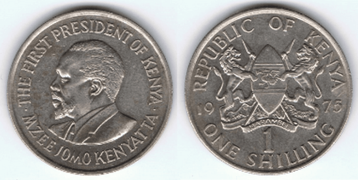 1 Chelín Keniano - Kenia