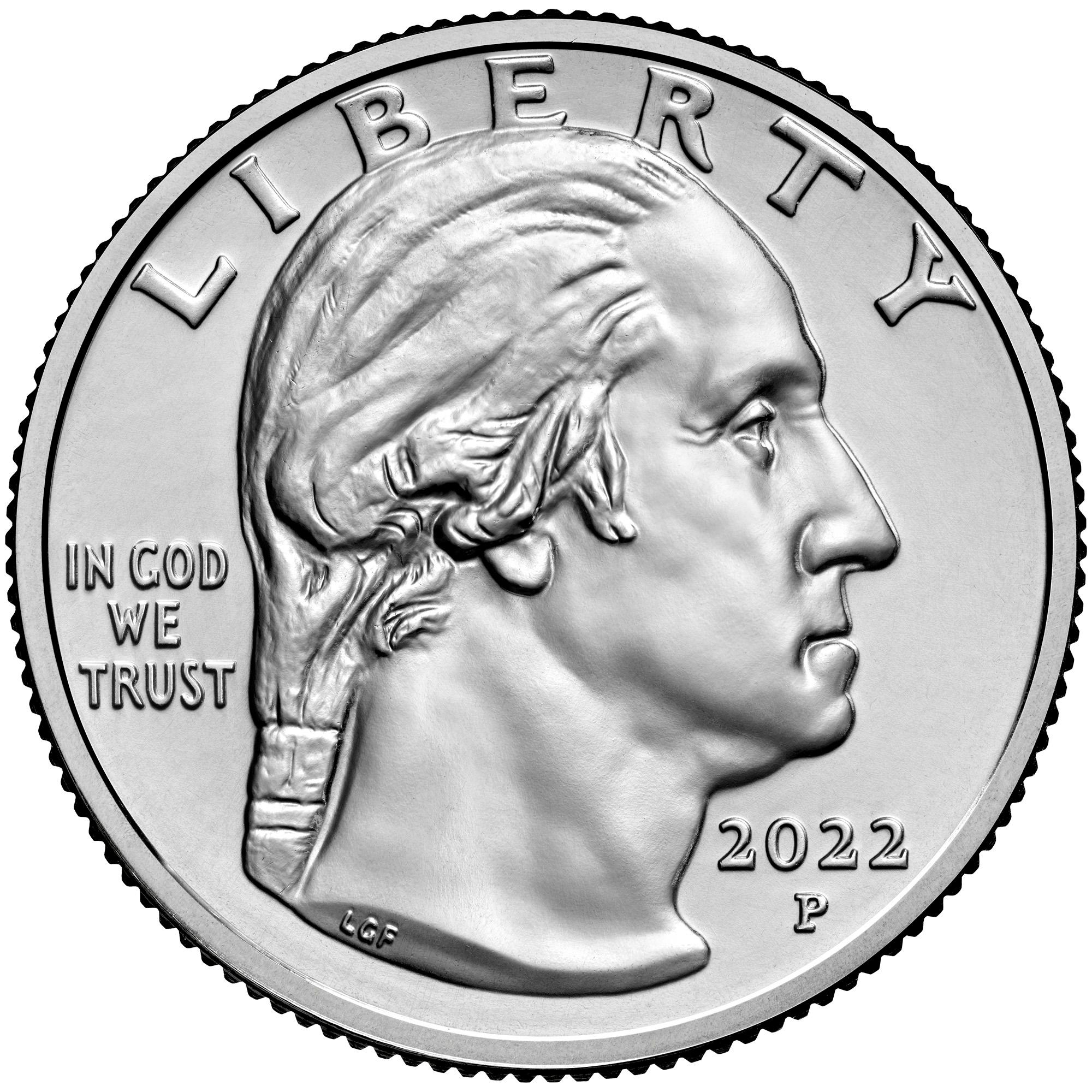 25 Centavos Washington Quarter - EE.UU.