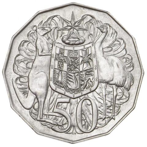 50 Centavos Australianos - Australia