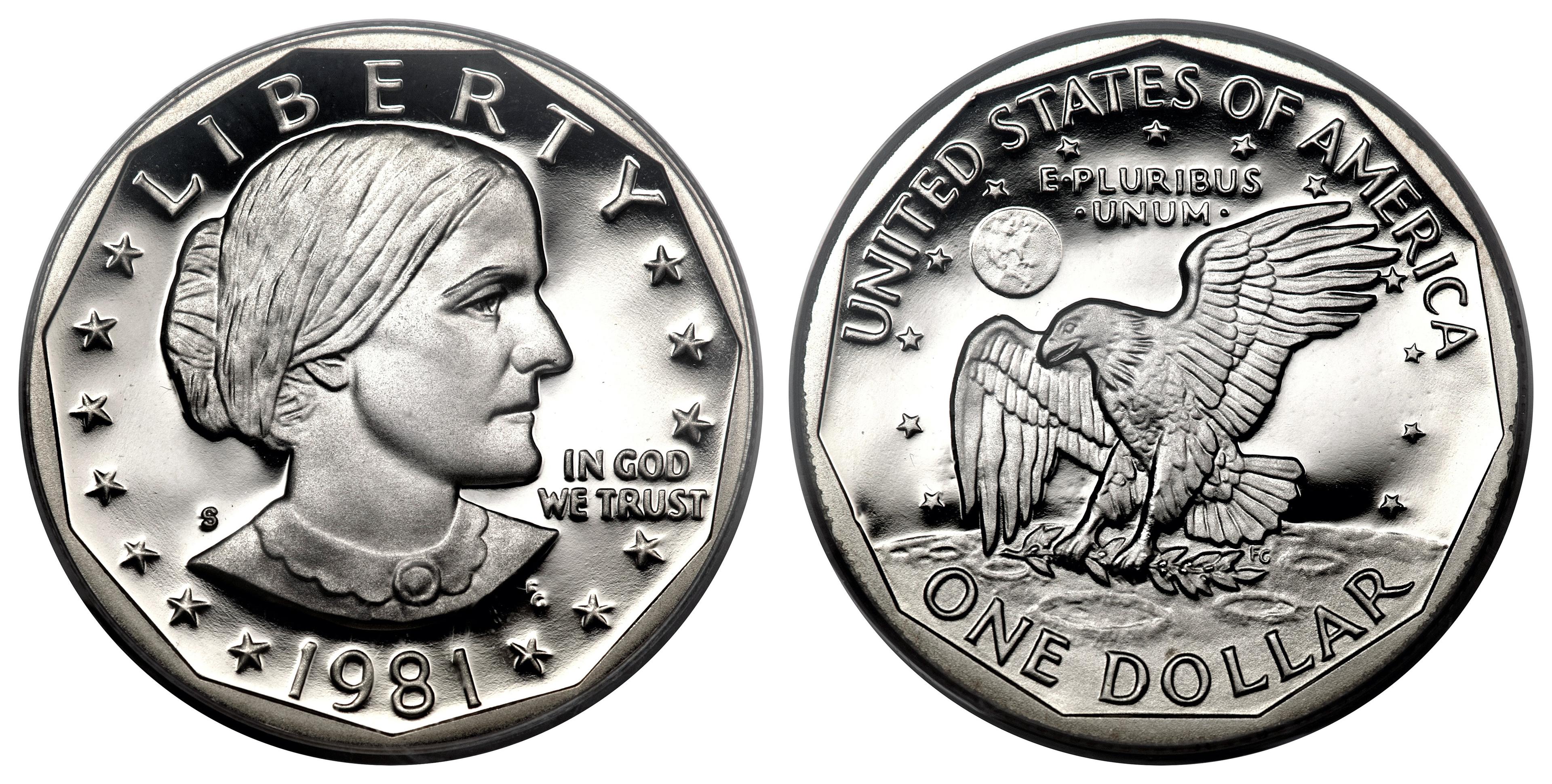 Dólar Susan B. Anthony - EE.UU.
