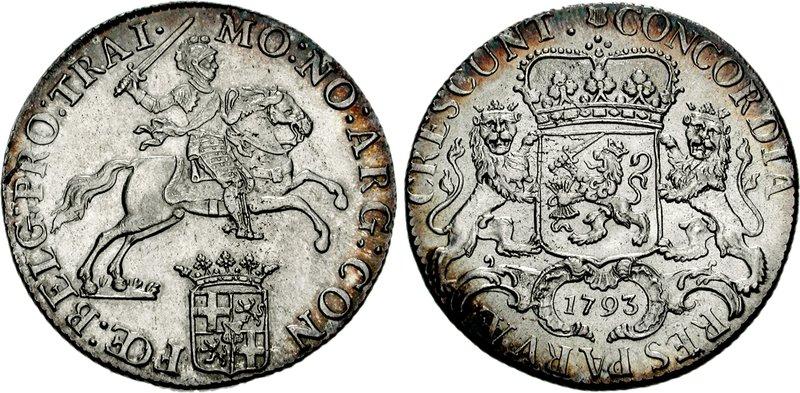 Ducatón de Utrecht 1793 - Países Bajos