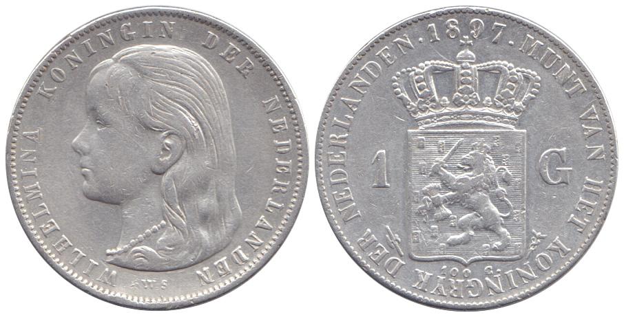 Guillén - Reina Guillermina 1897 - Países Bajos