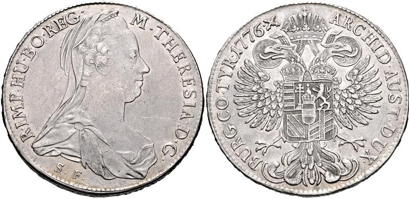 Tálero de María Teresa - Austria