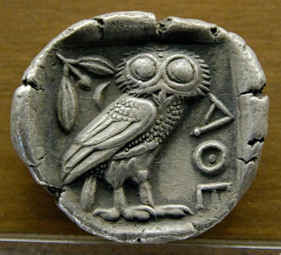 Tetradracma de Atenas 480-420 a.C. - Antigua Grecia